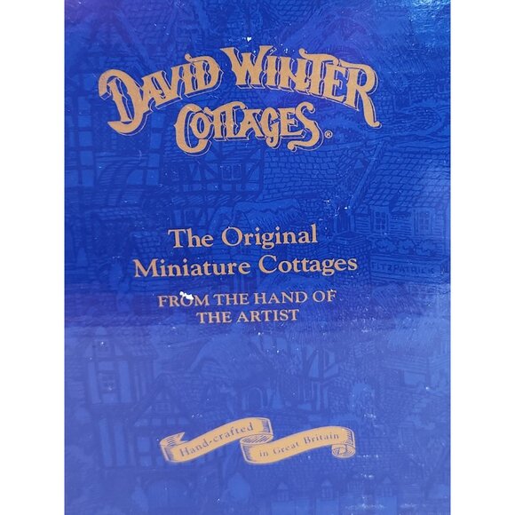 David Winter Cottages Primrose Cottage 1995 Handcrafted Collectible With Box - Picture 9 of 14